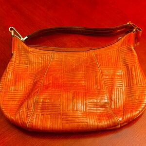 Calvin Klein hobo leather handbag